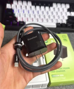 Bộ Cáp Sạc Basefast Unbox Type C 30w Dây cáp 60w